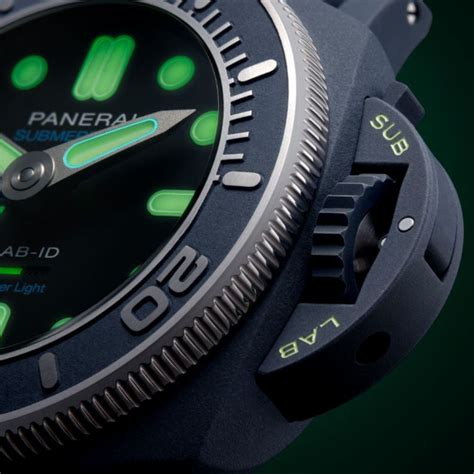 panerai lab id watch|panerai 500m dive watch.